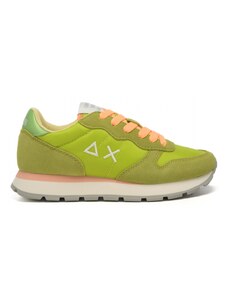 Sun68 sneakers donna ally solid nylon stringate lime