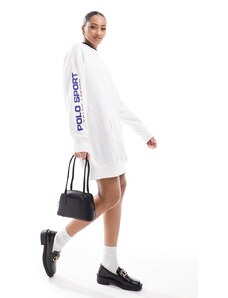 Polo Ralph Lauren - Sport Capsule - Vestito maglia bianco con logo