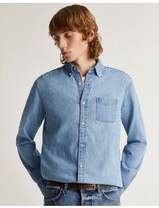 Scalpers - Camicia blu in denim