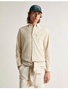 Scalpers - Ridge - Camicia in denim color crema-Bianco