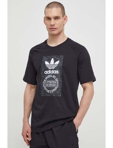 adidas Originals t-shirt in cotone uomo colore nero IS0236