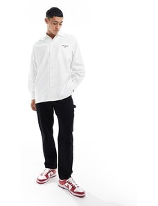 Polo Ralph Lauren - Sport Capsule - Camicia chino oversize bianca con logo sulla tasca-Bianco
