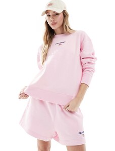 Polo Ralph Lauren - Sport Capsule - Felpa rosa con logo centrale
