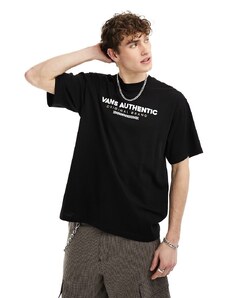 Vans - Sport - T-shirt oversize nera-Nero