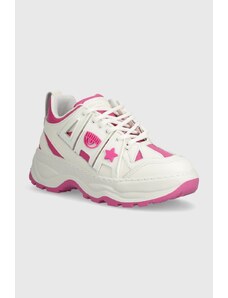 Chiara Ferragni sneakers in pelle Eyefly Sneakers colore rosa CF3305_285