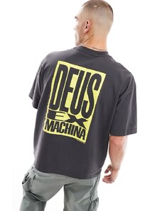 Deus Ex Machina - Heavier Than Heaven - T-shirt nera-Nero
