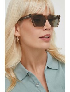 Saint Laurent occhiali da sole donna colore beige