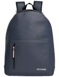 Tommy Hilfiger zaino pique backpack blu AM0AM11782