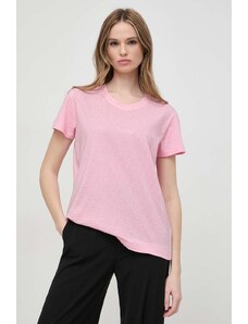 Patrizia Pepe t-shirt in cotone donna colore rosa