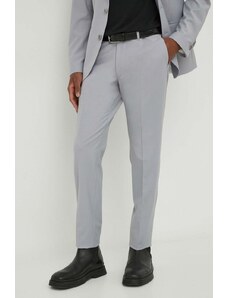 Drykorn pantaloni in misto lana colore grigio