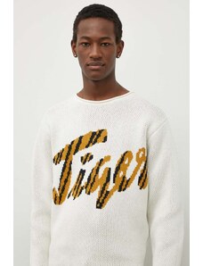 Tiger Of Sweden maglione in misto lana uomo colore beige