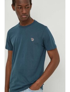 PS Paul Smith t-shirt in cotone uomo colore blu