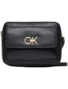 Calvin Klein borsa camera bag flap nera K60K611083