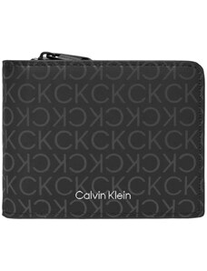 Calvin Klein portafoglio bifold nero logato K50K511376