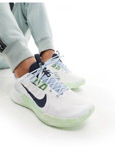 Nike Running - Juniper Trail 2 GTX - Sneakers bianche e verde lime-Bianco