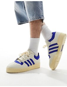 adidas Originals - Rivalry - Sneakers basse bianche e blu-Bianco