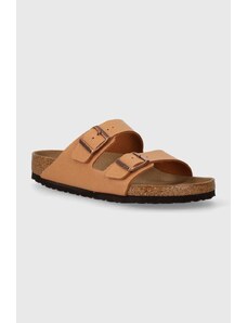 Birkenstock ciabatte slide Arizona uomo colore arancione 1025006