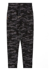 Freddy Pantaloni donna in french terry modal stampato camouflage