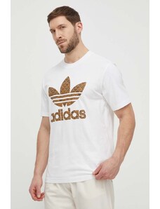 adidas Originals t-shirt in cotone uomo colore bianco IS2932