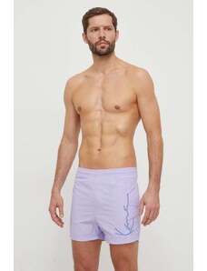 Karl Kani pantaloncini da bagno colore violetto