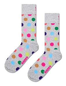 Happy Socks calzini Big Dot Sock colore grigio