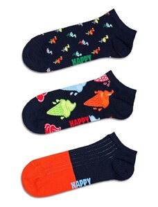 Happy Socks calzini Navy Low Socks pacco da 3 colore blu navy