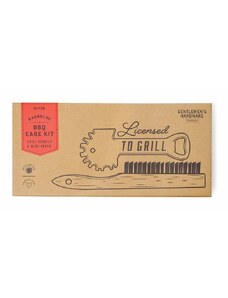 Gentlemen's Hardware set per la cura del barbecue BBQ Care Kit pacco da 2