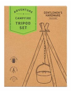 Gentlemen's Hardware telaio per falò Campfire Tripod Set