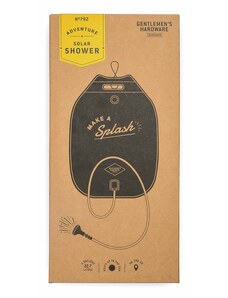 Gentlemen's Hardware doccia da campeggio Portable Solar Shower