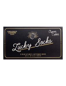 Gentlemen's Hardware calzini Lucky Socks pacco da 3