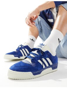 adidas Originals - Rivalry Low - Sneakers basse blu navy rétro e bianco sporco