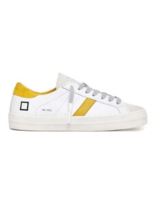 D.A.T.E. - Sneakers Donna White/yellow