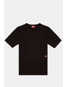 T-shirt nera uomo diesel stampa retro fotografica t-boxt n11 s