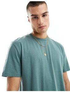 ASOS DESIGN - T-shirt comoda girocollo verde