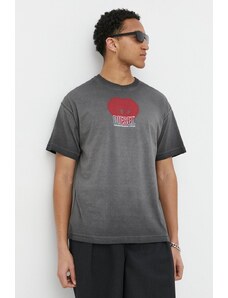 Diesel t-shirt in cotone uomo colore grigio