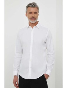 Liu Jo camicia in cotone uomo colore bianco