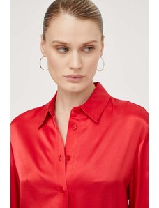 Samsoe Samsoe camicia donna colore rosso