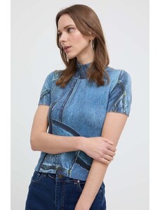 Versace Jeans Couture maglione donna colore blu