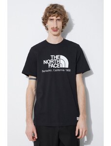 The North Face t-shirt in cotone M Berkeley California S/S Tee uomo colore nero NF0A87U5JK31