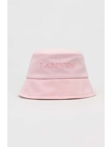 Lanvin berretto in cotone colore rosa