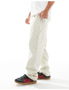 Tommy Jeans - Pantaloni skater bianco sporco