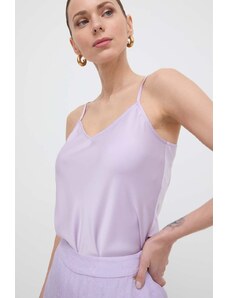 Armani Exchange camicetta donna colore violetto
