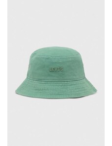 Levi's berretto in cotone colore verde