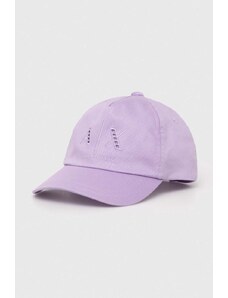 Armani Exchange berretto da baseball in cotone colore violetto