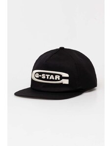G-Star Raw berretto da baseball colore nero con applicazione