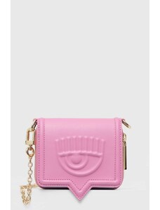 Chiara Ferragni portafoglio colore rosa