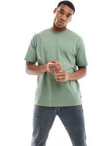 ONLY & SONS - T-shirt vestibilità comoda verde