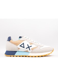 SUN68 JAKI BICOLOR BIANCO/BEIGE Sneakers uomo