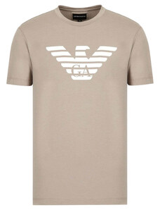 Emporio Armani T-shirt in jersey Pima stampa logo