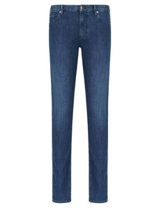 Emporio Armani Jeans J06 slim fit in denim 8 oz washed effetto used